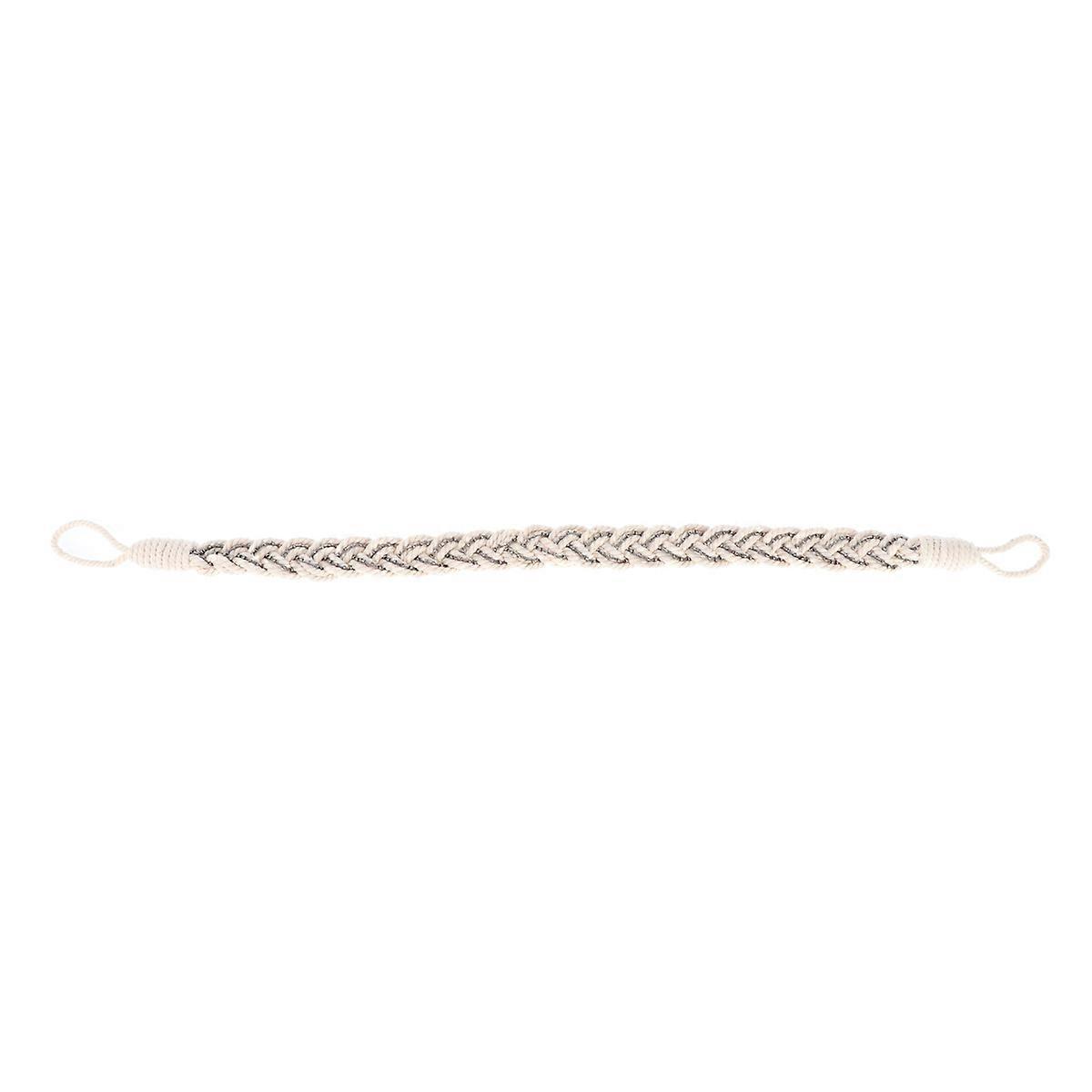 Curtain Tiebacks Braided Curtain Cord Rope with Beads for Curtains 2Pcs