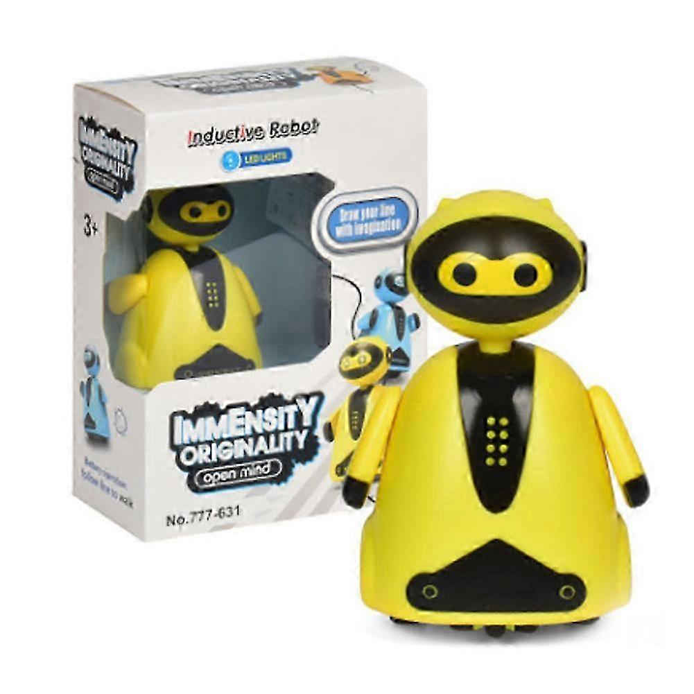2025 Best Offer-Follow Any Drawn Line Magic Pen Toy Inductive Robot Model Children Kids Toy Gift 2023 New