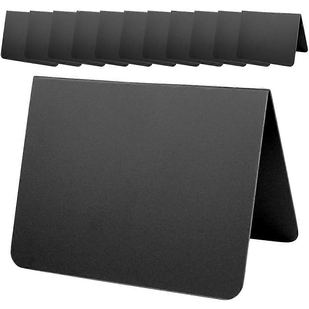 Tabletop Memo Board Mini Chalkboard for Notices 50Pcs Set