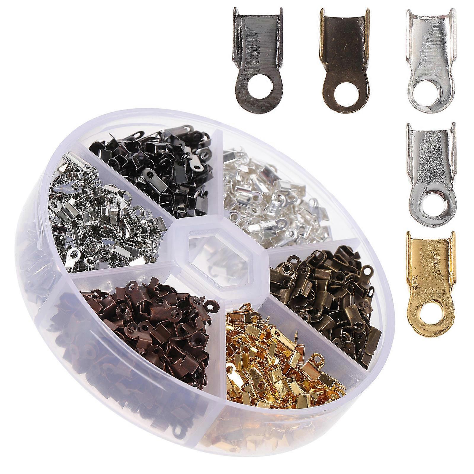 Metal Jewelry Clasps for Bracelet Making Connector with Alloy Buckles 3 Boxes