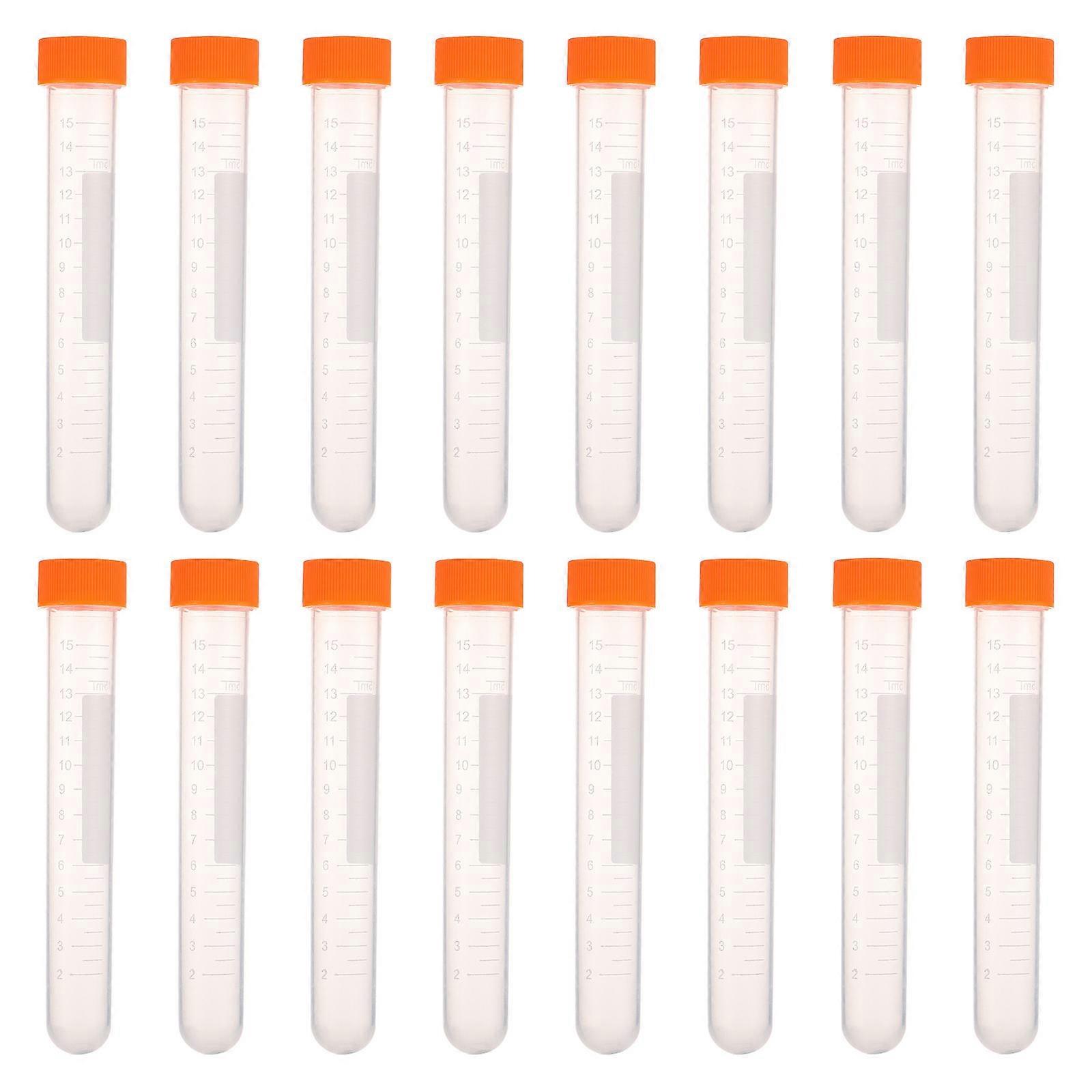 Clear Storage Case Sewing Needle Tubes for Storage 80Pcs Orange