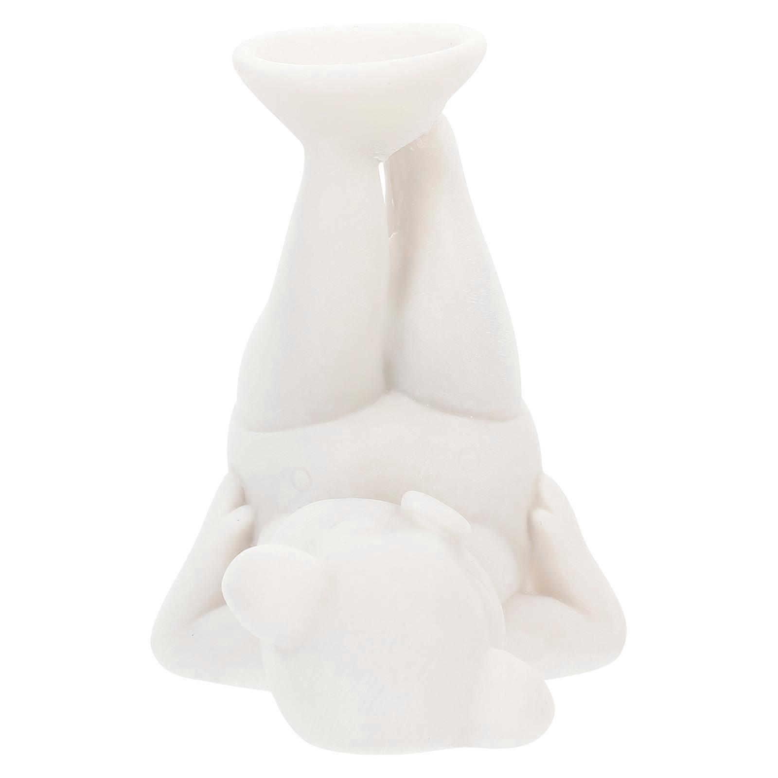 Resin Piggy Sculpture for Crystal Sphere Display Holder Desktop Use