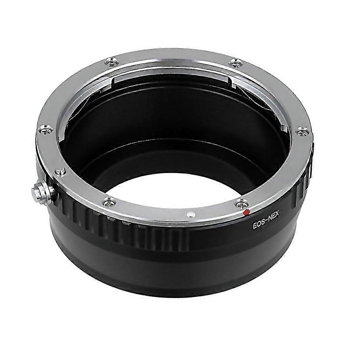 Bague d'adaptation noire pour monture d'objectif Eosnex