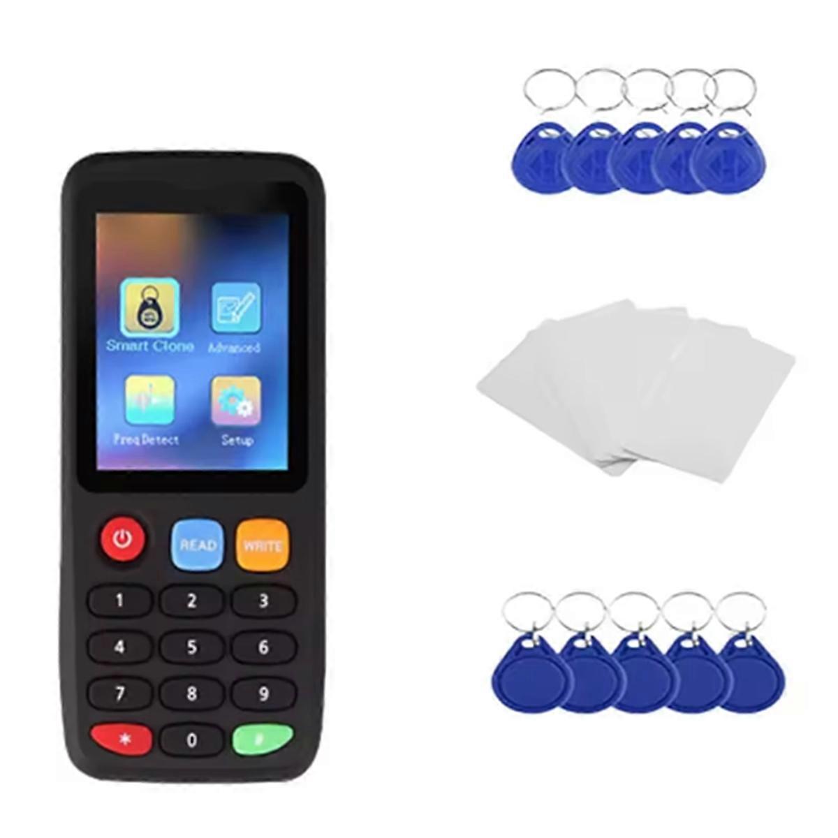 X7 RFID Smart Chip Læser IC ID Token Klon Kopimaskine 125Khz Skriver 13.56Mhz Tag Duplikator NFC Nøgleprogrammer