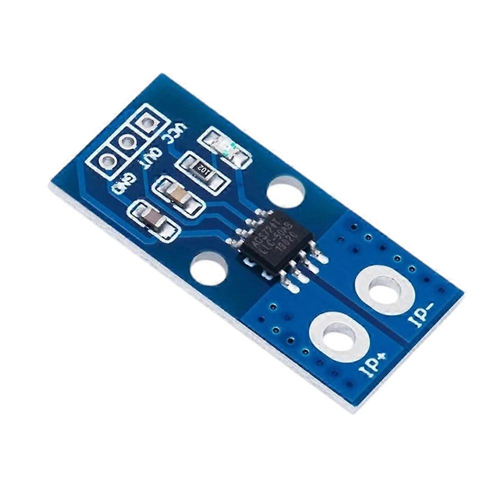 ACS724 50A Hall Current Sensor Module High Accuracy AC / DC Measurement for DIY Electronics and Robotics