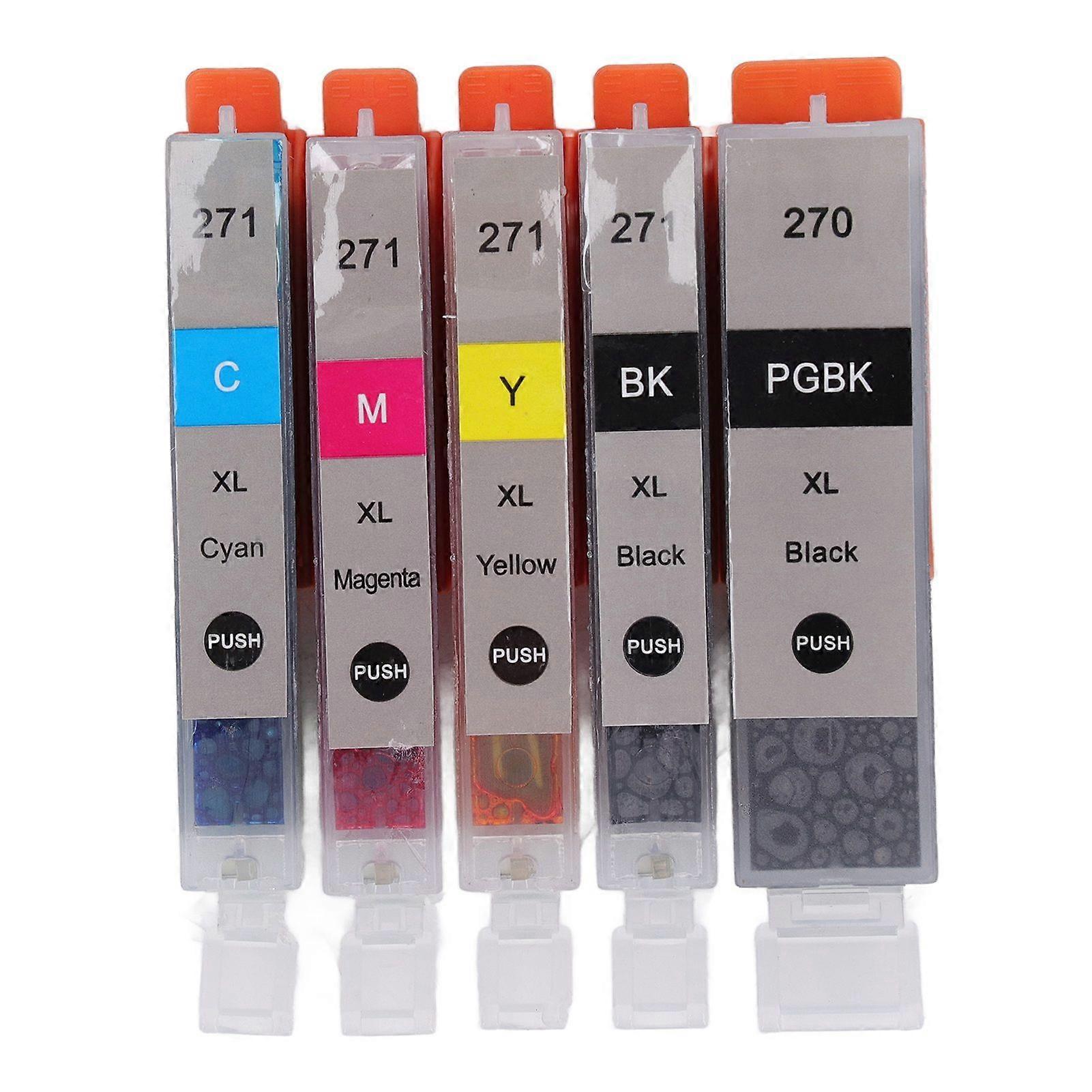 Ink Cartridge 5 Color Printing Accessory Part for PIXMA MG5720 MG5721 MG5722 MG6820 MG6821