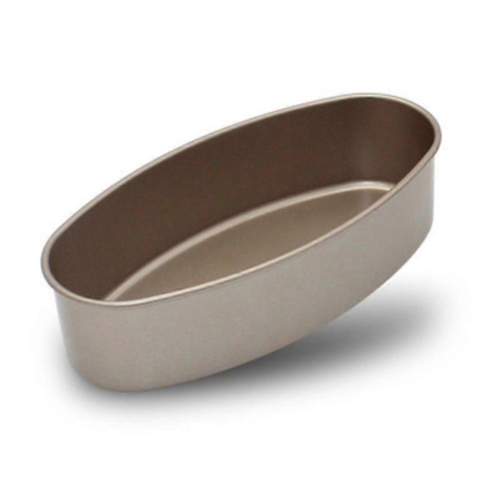Oval Nonstick Loaf Pan for Bread or Cheesecake Baking