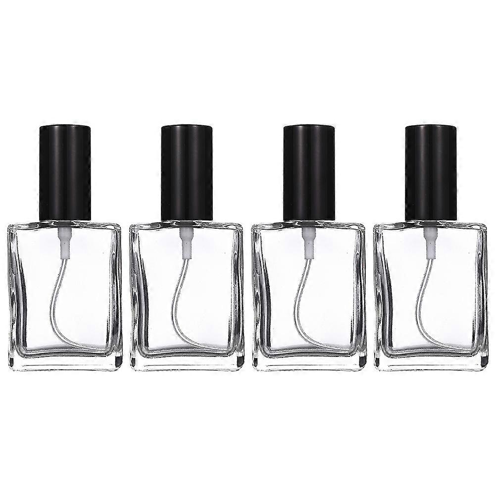 Makeup Spray Bottle Glass Square Spray Bottle for Perfume Storage 12Pcs