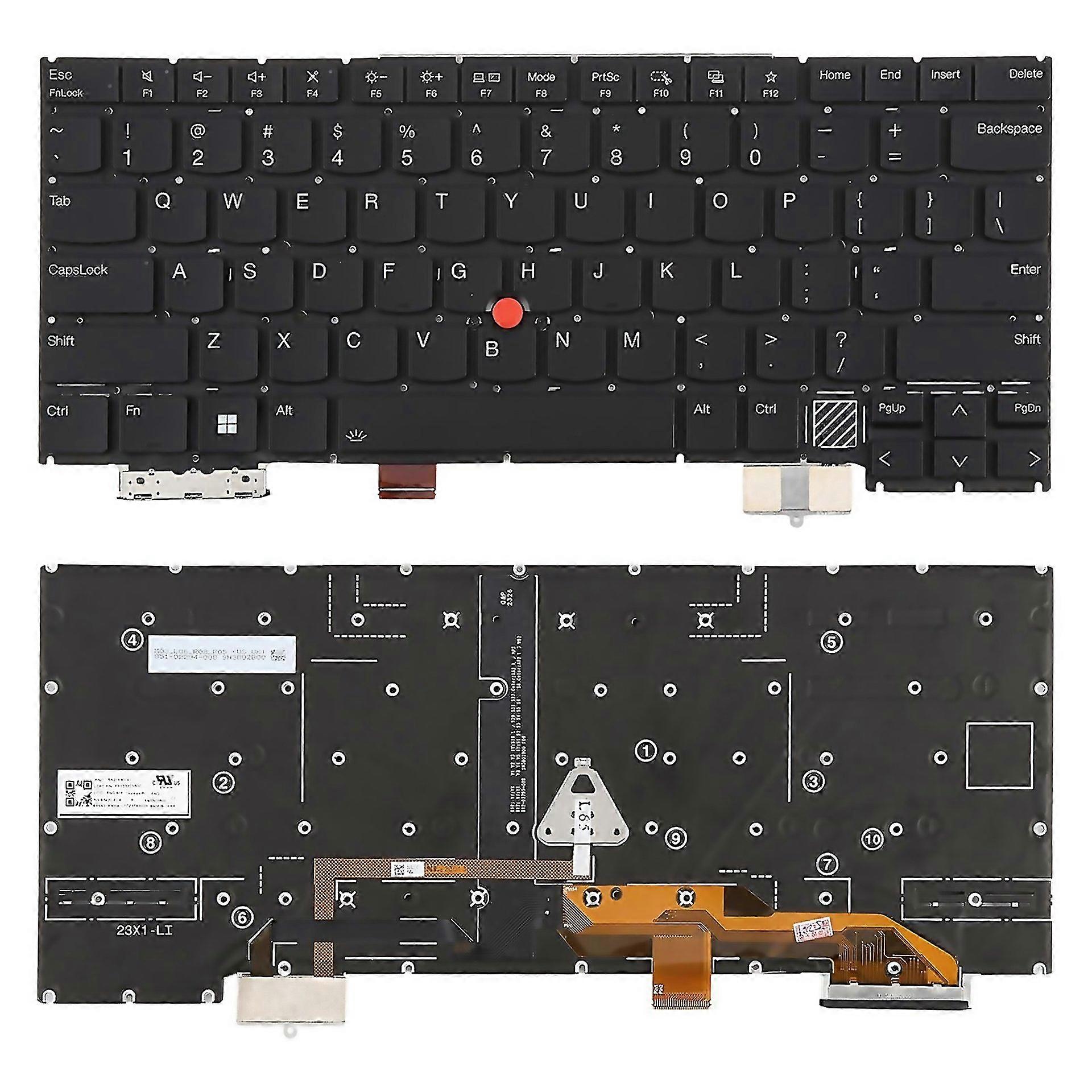 For Us Version Backlit Laptop Keyboard For Lenovo Thinkpad X1c X1 Carbon Gen12 2024 For Lenovo Think