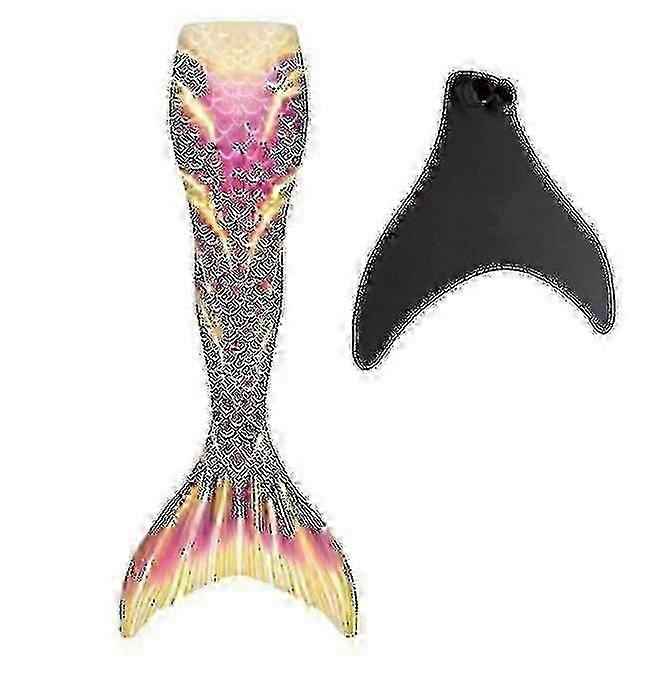 Nouvel accessoire de natation queue de sirène résistant à l'usure pour enfants avec monopalme - Collection 2023