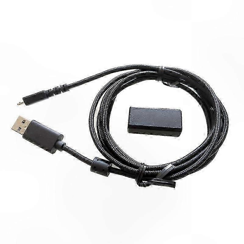 Nylon Braided USB Charging Cable for Wireless Gaming Mouse G502 Compatible