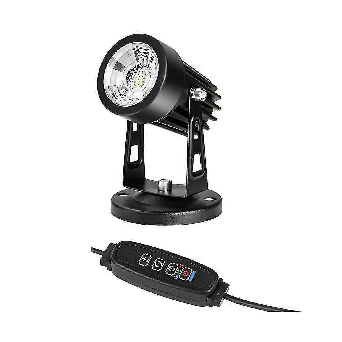 New Spot Lights Indoor Up Lights Indoor With Timer, 3w Floor Spotlight Indoor Uplighting, 3000k/4000k/5