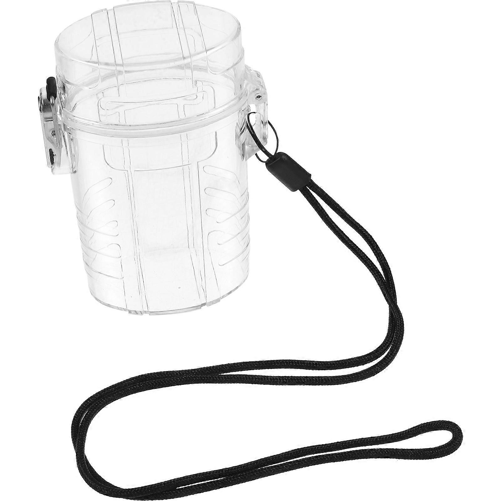 Transparent Case Plastic Box Holder for Storage Outdoor Use