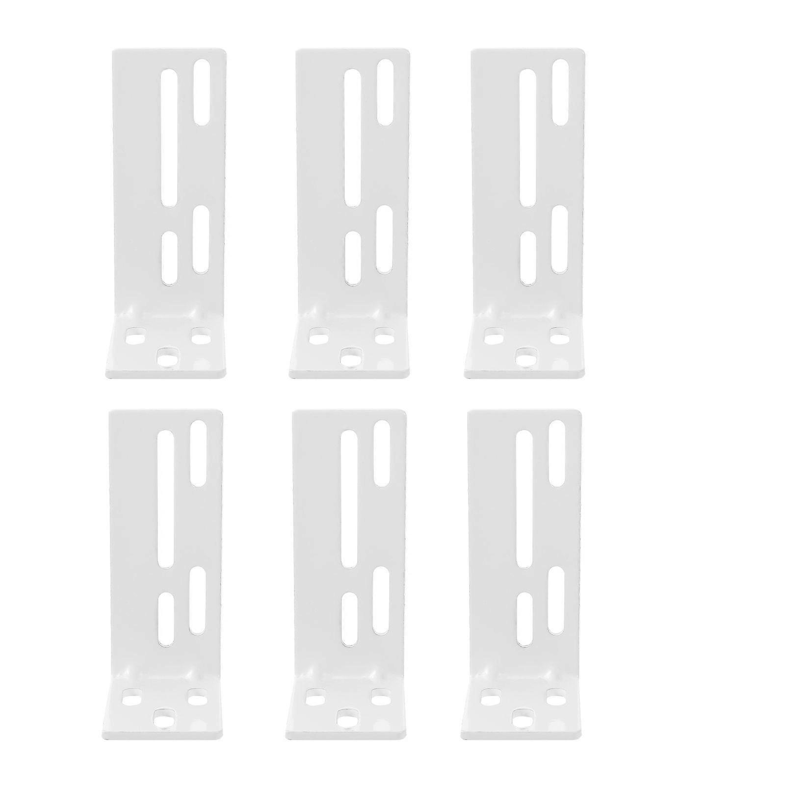 6PCS Electric Curtain Rail Side Mounting Code Curtain Track Side Mounted Bracket
