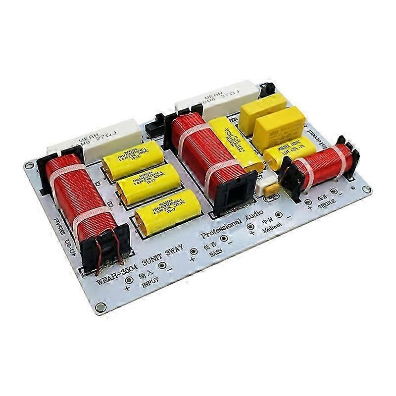 350W 3 Way 3 Speaker Unit HiFi Home Speakers Audio Frequency Divider, Treble Alto Bass Speaker Frequ