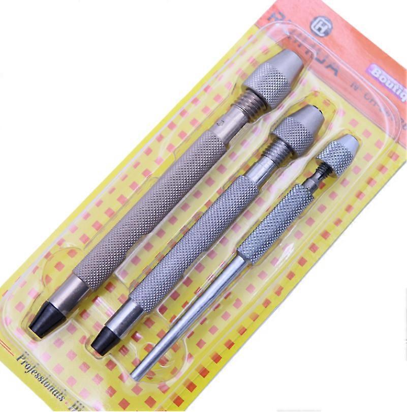 Three-in-One Watch Repair Tool Set - Screwdriver Precision Tweezers Retrieval Pliers Pin Drill