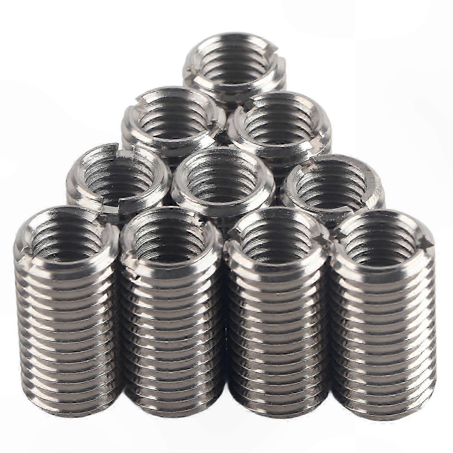 10Pcs M12 to M16 Threaded Reducing Adapter Sleeve Nut Kit