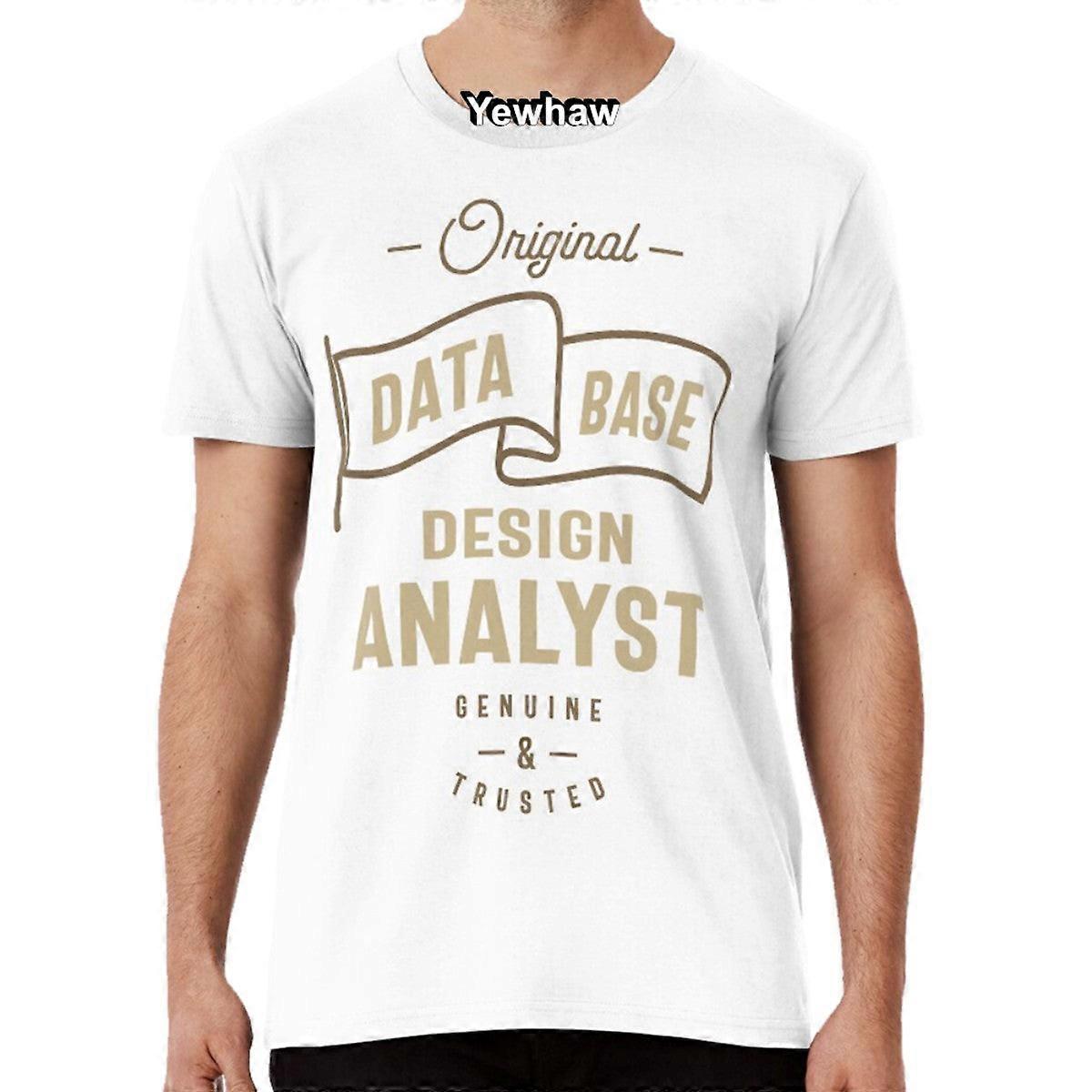 Databáze Design Analytik Tričko Práce Práce