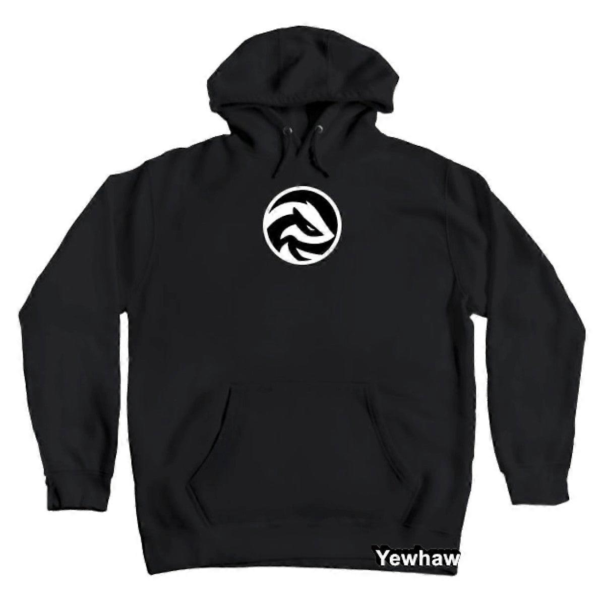 Minimalist Badger Design Hoodie