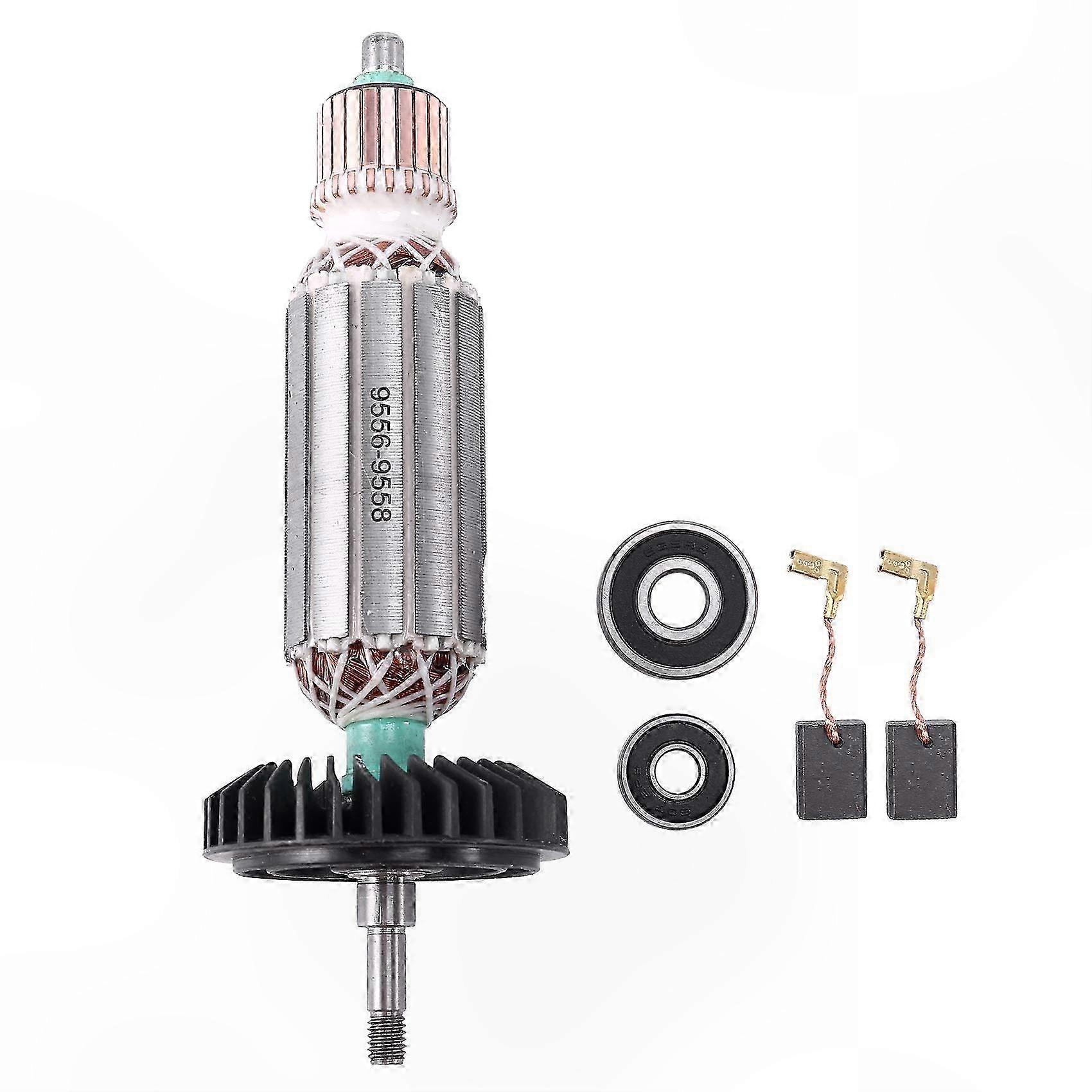 AC220V-240V Replacement Rotor for Angle Grinders 9556 9557 9558 Series Compatible with Multiple Models