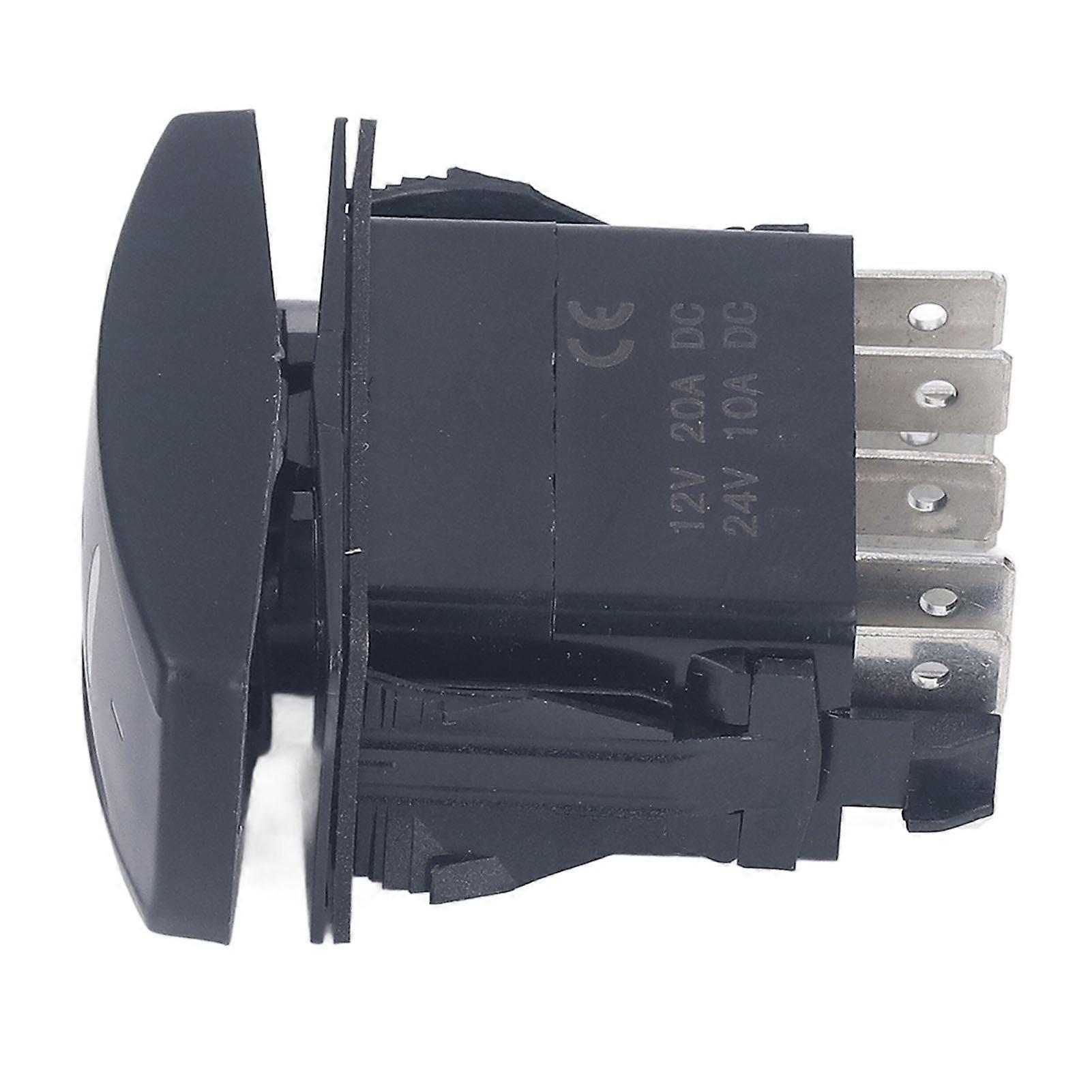 Rocker Switch 2144695 ABS Replacement for Caterpillar CAT 414E 416E 420E 430E 432E 434E Backhoe Loader Supplies 