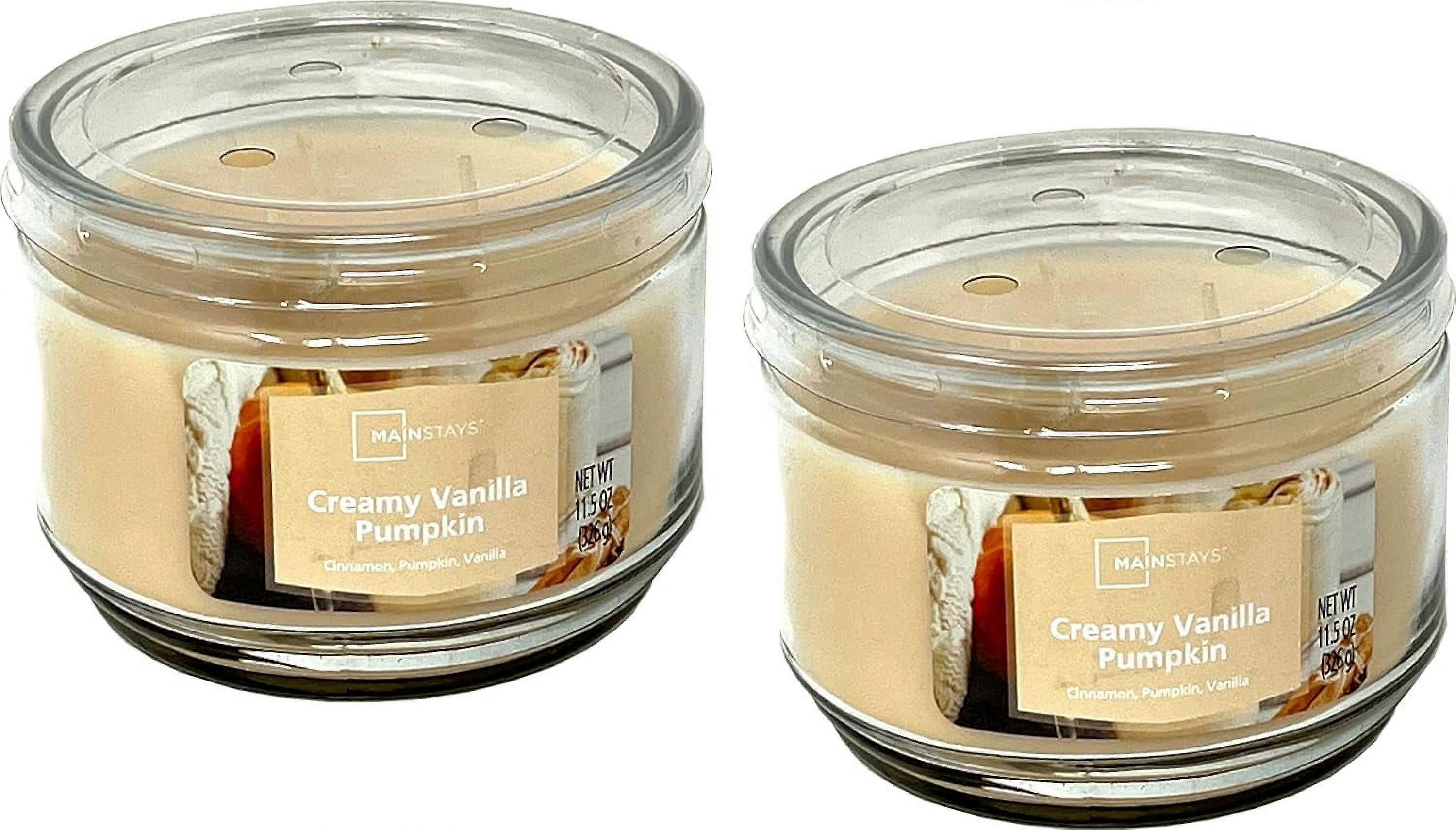 Candle 2-Pack (Creamy Vanilla Pumpkin)
