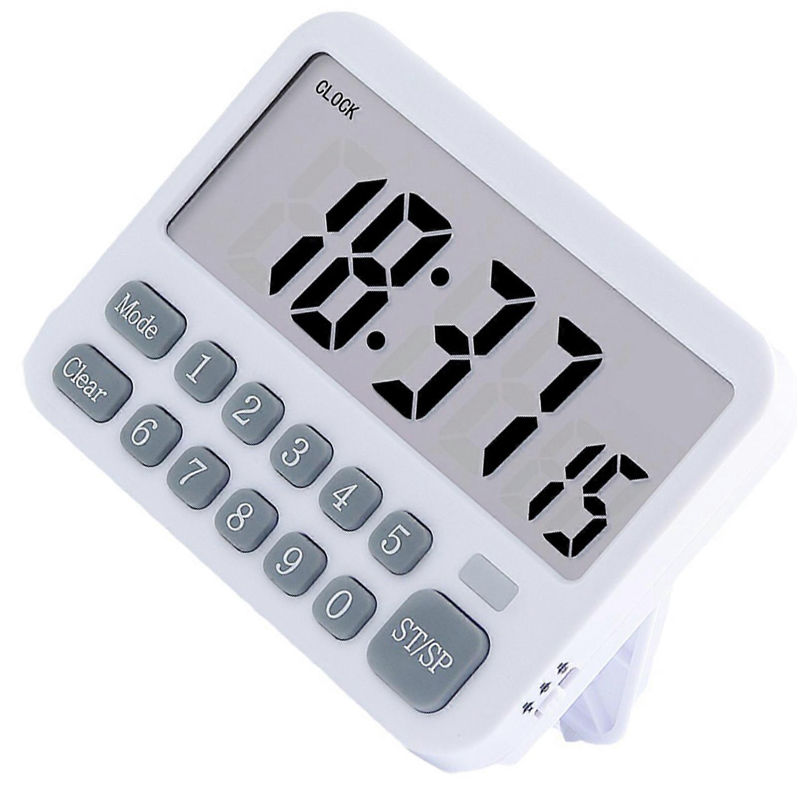 Interval Timer YS310 Stopwatch with Large Display, Precisions Timing Tool for Cooking Workouts Studying Time Management Multicolor