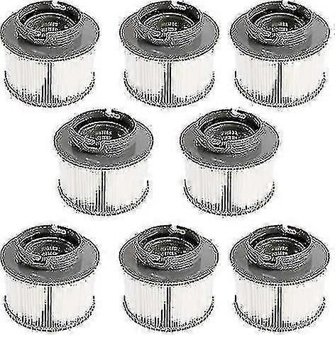 2024 مجموعة من 8 مرشحات بديلة لصيانة حمام السباحة القابل للنفخ Mspa أو جاكوزي Ruikalucky-xjw