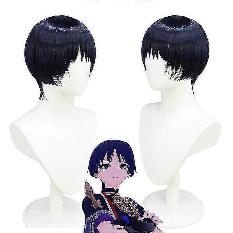 Scaramouche Cosplay Genshin Impact Κοστούμι Περούκα Καπέλο Πλήρες σετ Anime Απόκριες Genshin Cosplay Wanderer Στολή Στολή Για Άνδρες