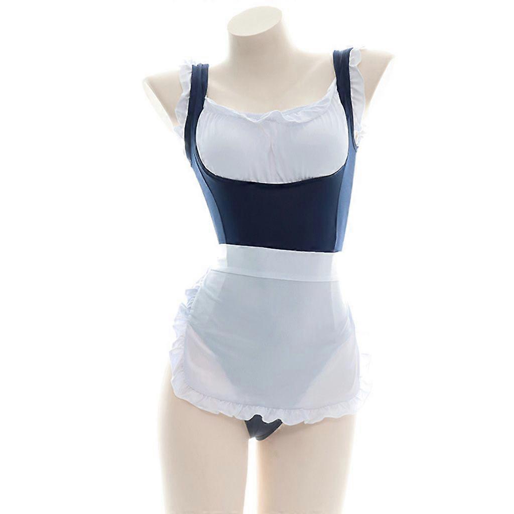 猫の女の子のコスプレ衣装いたずらなメイドコスチュームセット女性用セクシーランジェリー