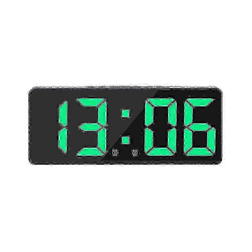 New Electric Digital LED Alarm Clock with Temperature Display - Mains & Battery Powered
