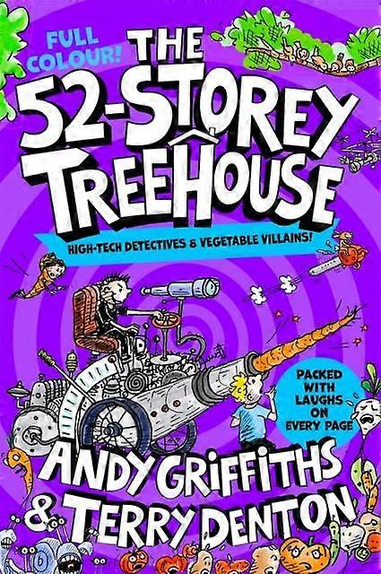 The 52storey Treehouse Colour Edition by Andy Griffiths Paperback