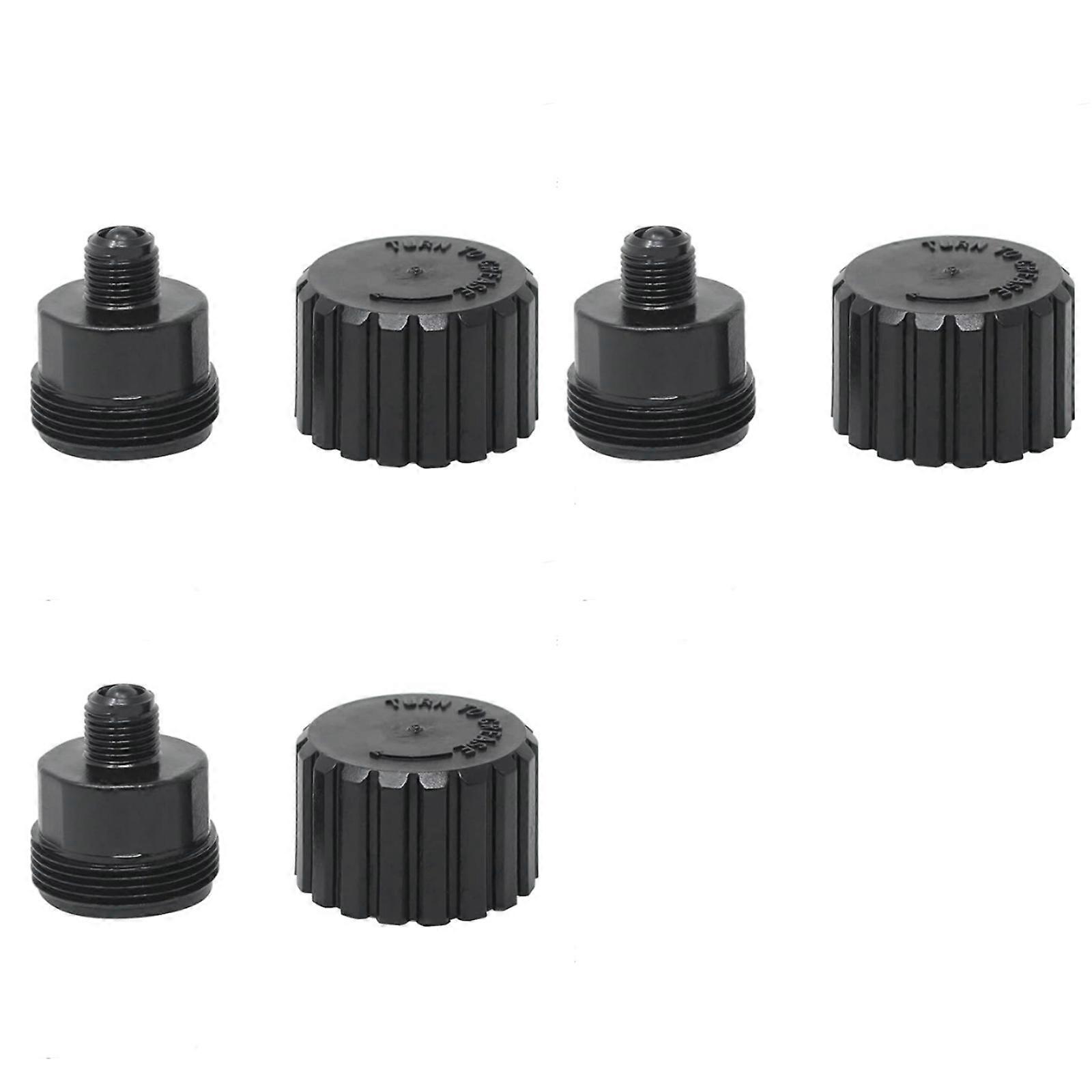 3 Pack Multi Port Valves Grease Maintenance Set Heat Resistant Lubrication System Suitable for Swimming Pool Systems Multicolor