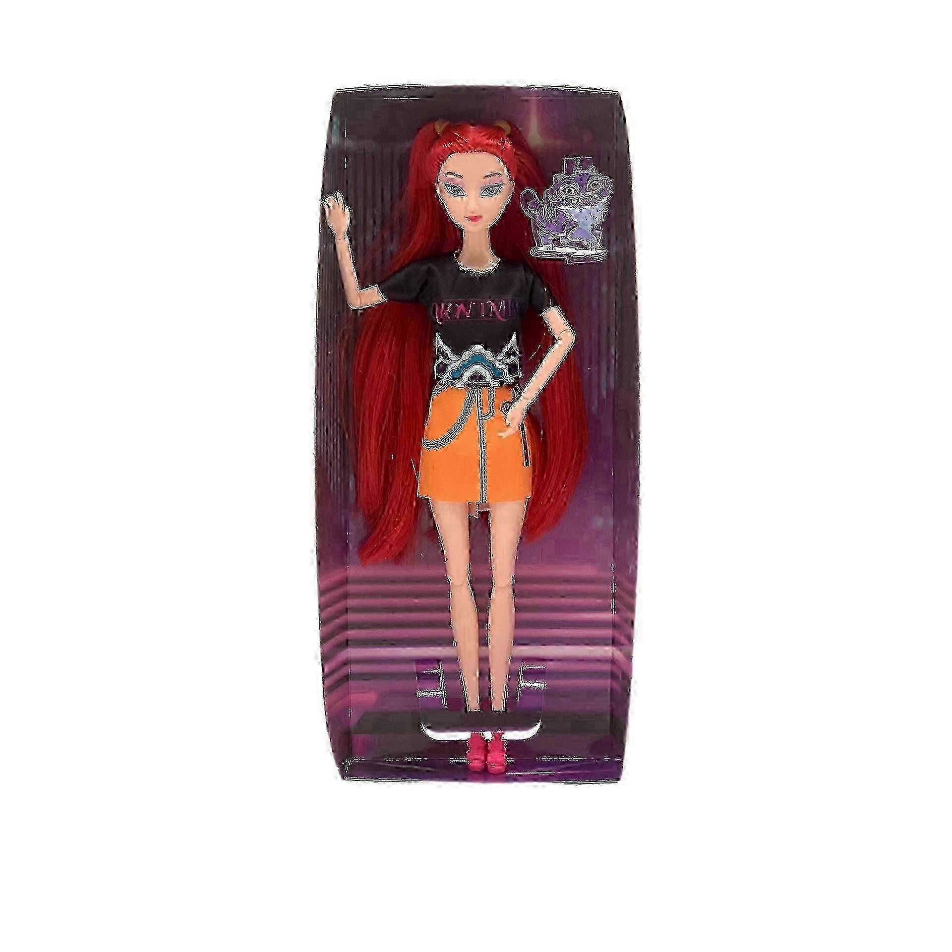 K-POP デーモンハンター ガールグループドール LumimiraZoe 11インチ ビニールフィギュア (3体パック)