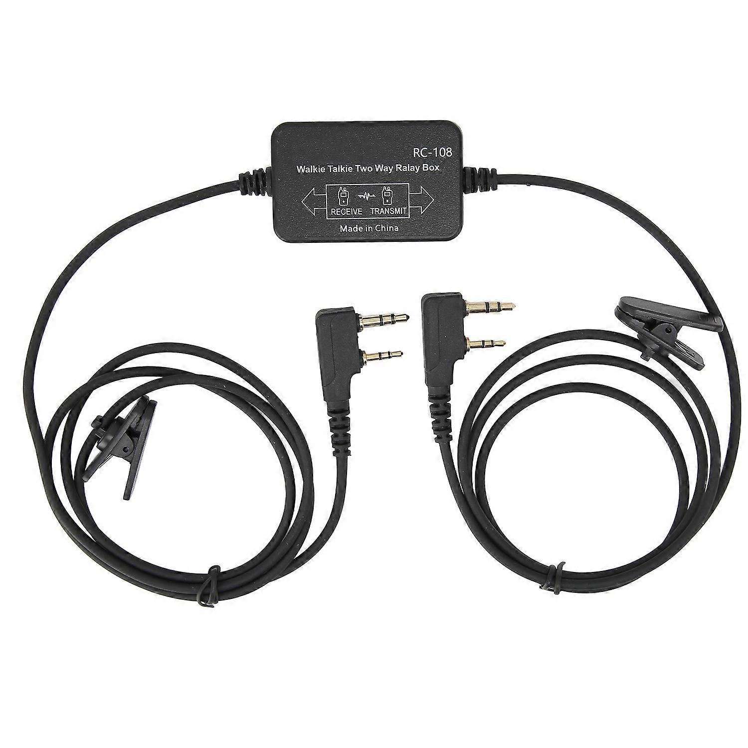 YINITONE RC‑108 Relay Box Simple K Port Two Way Radio Handheld Intercom Repeater Box