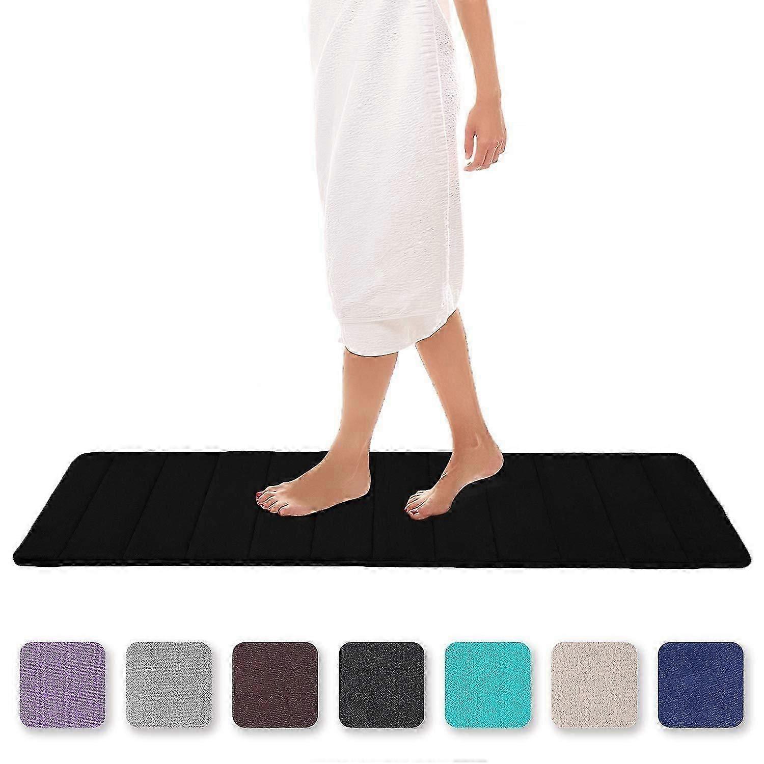 Memory Foam Bath Mat Non Slip Absorbent Washable 40 x 120cm