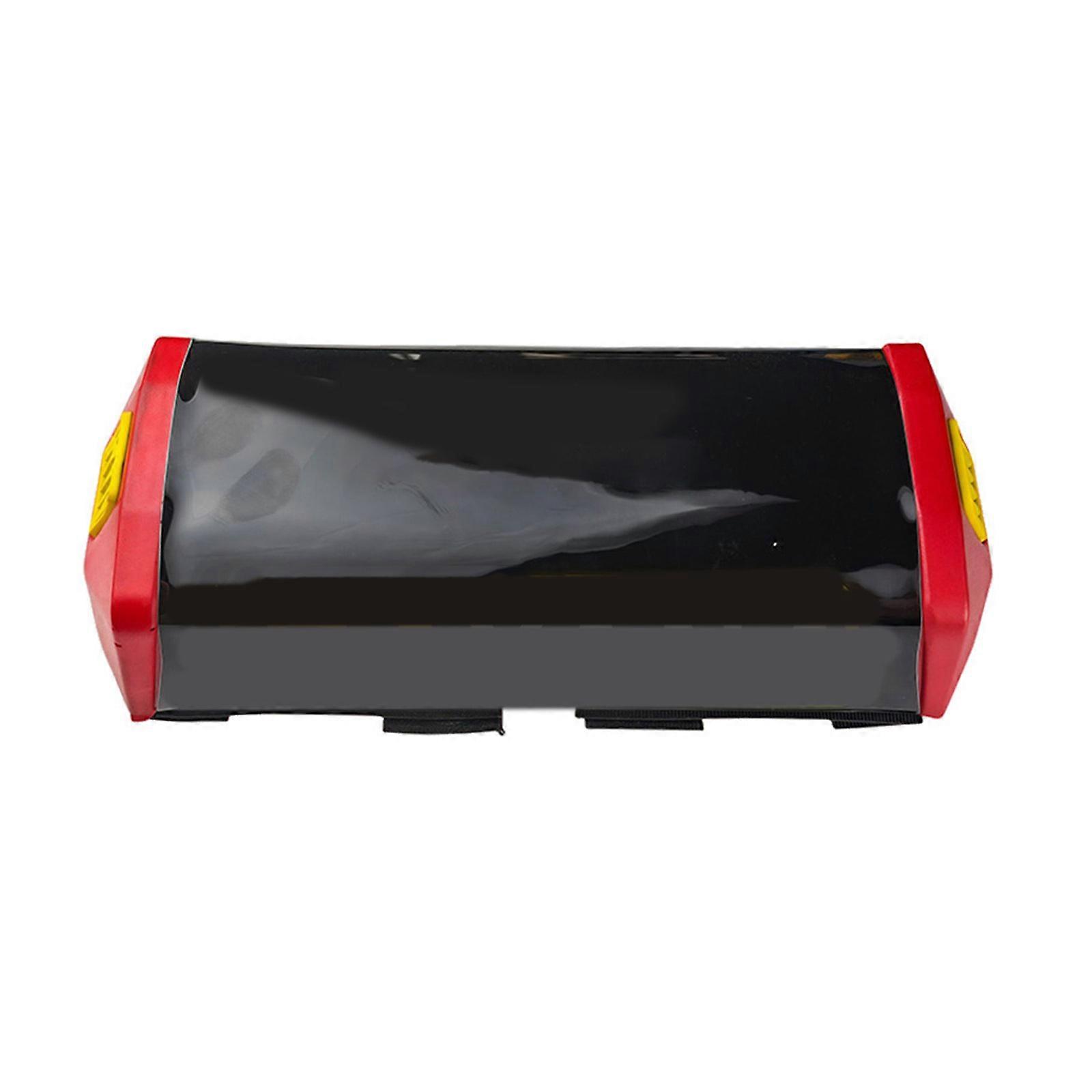 Shockproof Anti Vibration Motorcycle Crossbar Chest Cushion Designed for Extended Adventure Rides and Easy Installation  Red