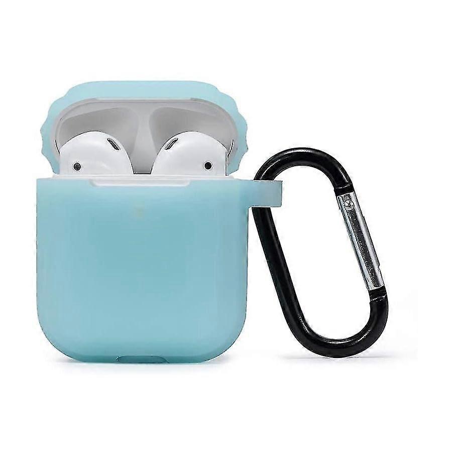 Case Cover Compatible With Airpods 2 1, Front Led Visible With Hook