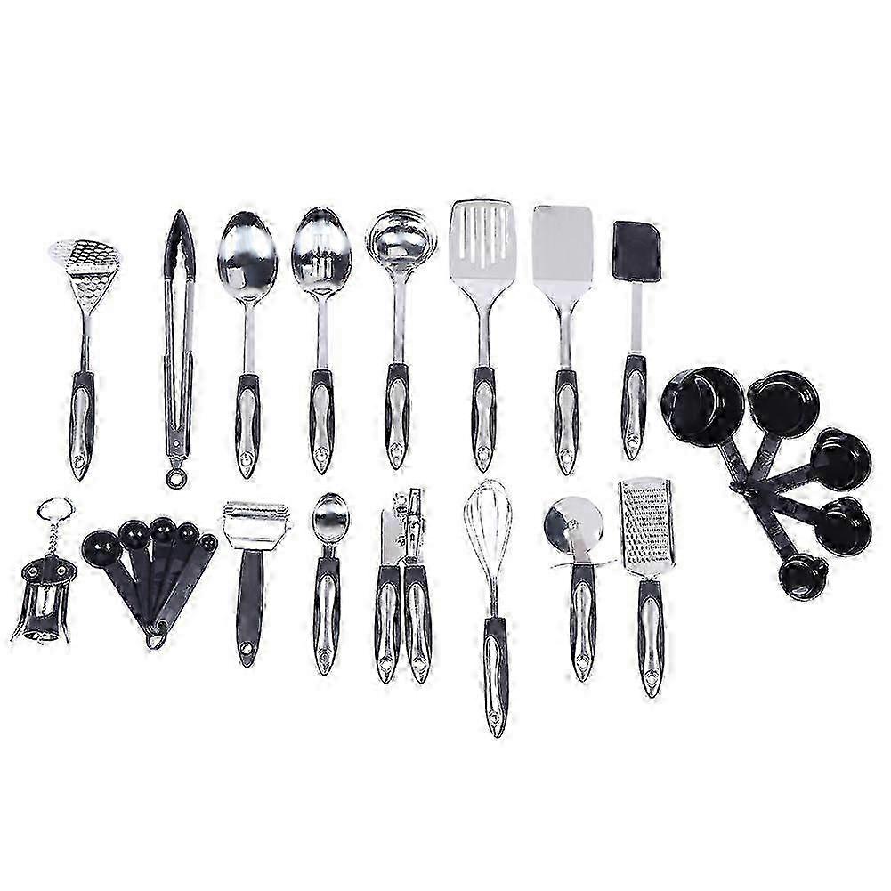 25PCS/Set Household Kitchenware Kit Scraper Can Opener Cooking Spatula Spoon Kitchen Cooking Tools