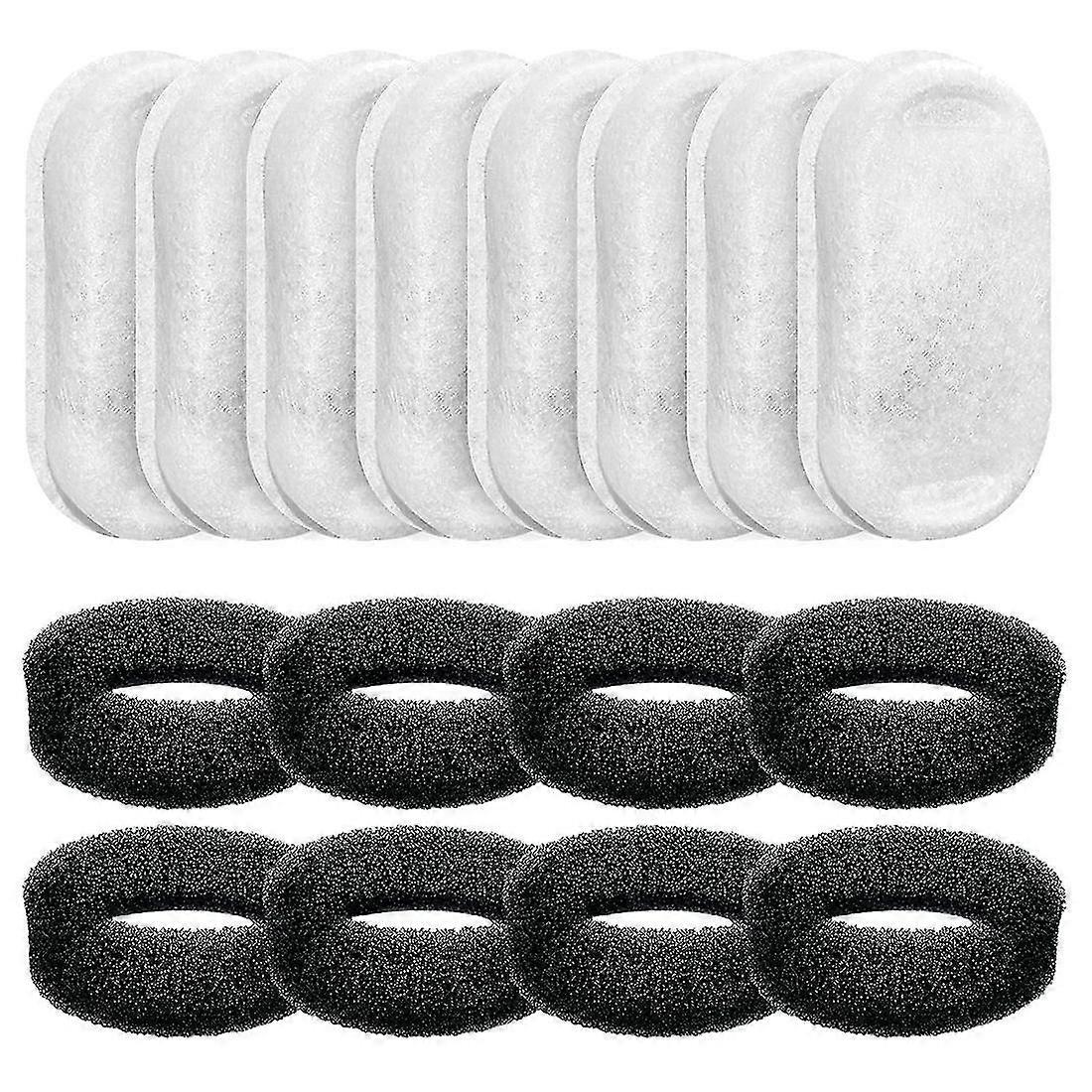 Filter för kattvattenfontäner för 108oz/3,2l och 67oz/2l justerbart vattenflöde, vattenfontän för husdjur, katt