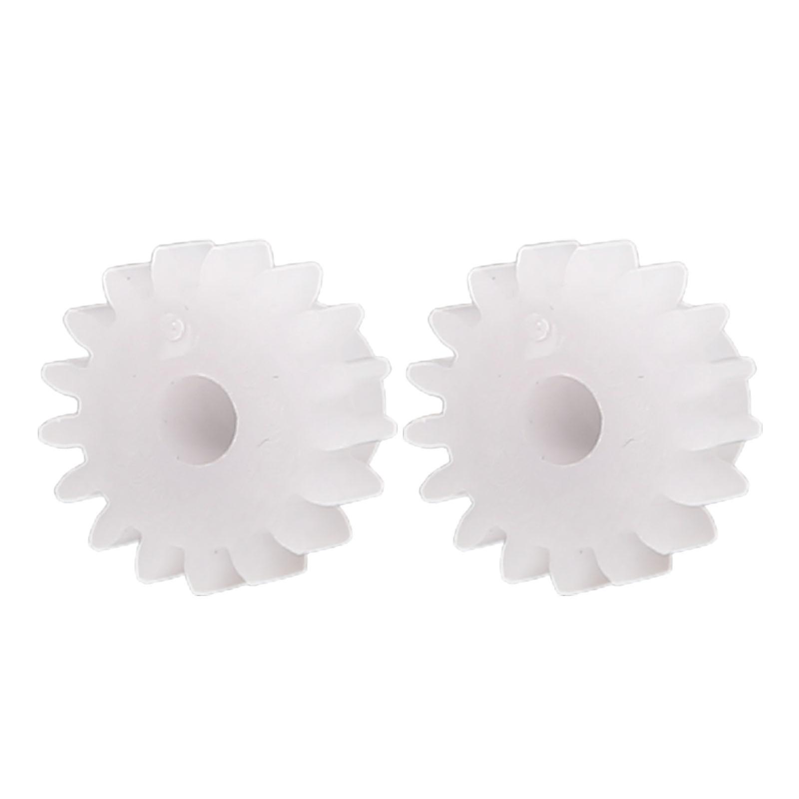 2pcs 17 Teeth Gear for Casstte Deck 190 Series Recorder Player Multicolor