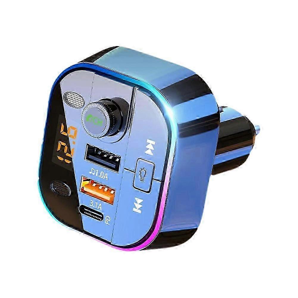 Car Bluetooth Receiver Player LosslessSound Quality Cigarette Lighter CarCharger