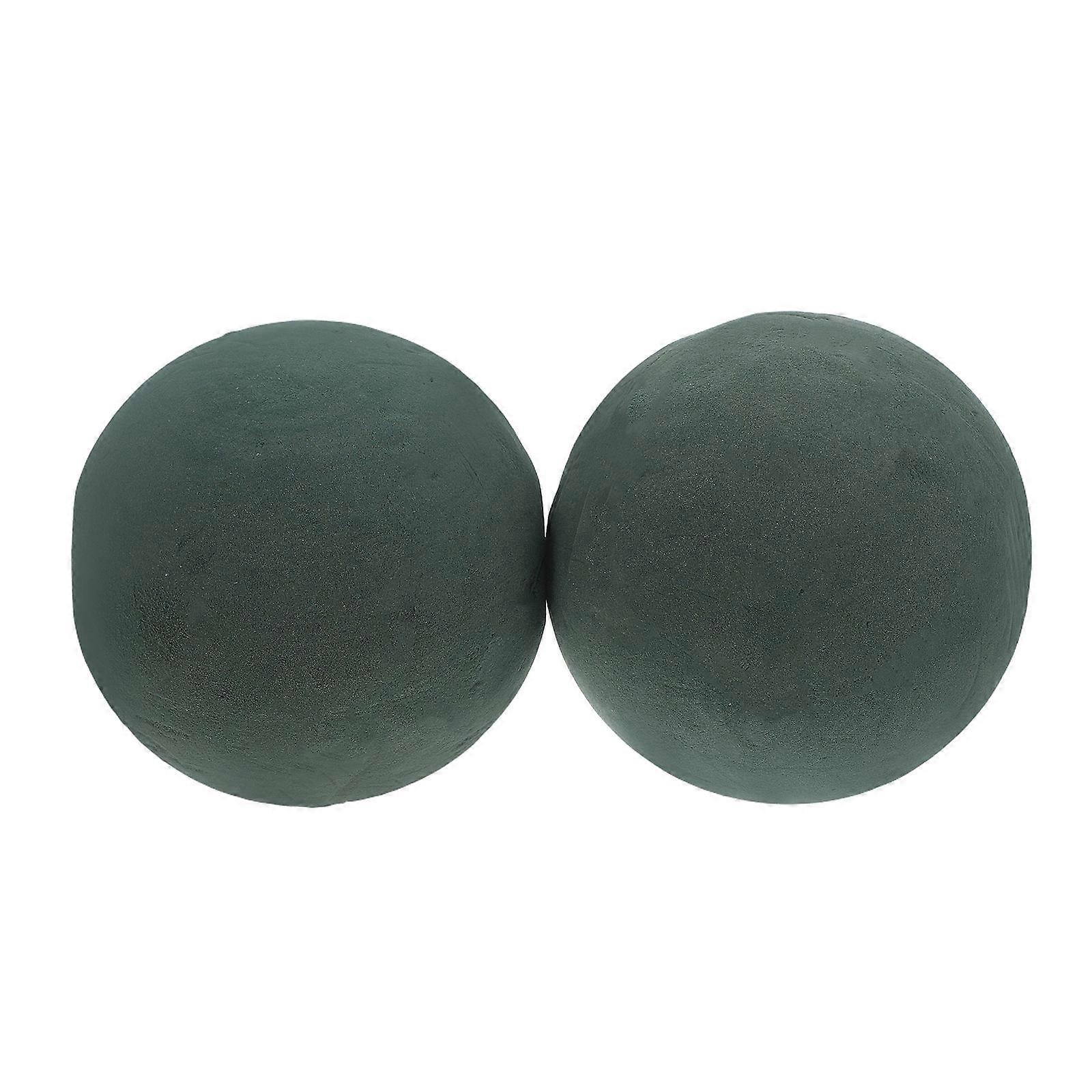Florist Foam Blocks Sphere for Floral Arrangement Wet and Dry 2Pcs Set