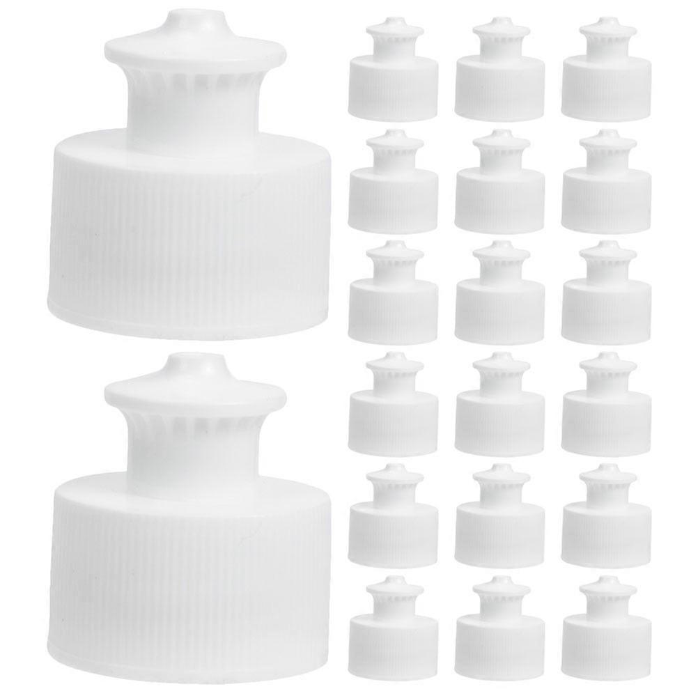 WAXIAYUZ 24pcs Push Pull Bottle Caps Sports Bottle Replacement Cap