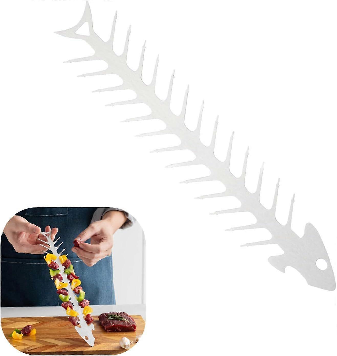 Grill Stand Tool Unique Kabob Skewers Rack Barbecue Skewer Rack Stainless Steel