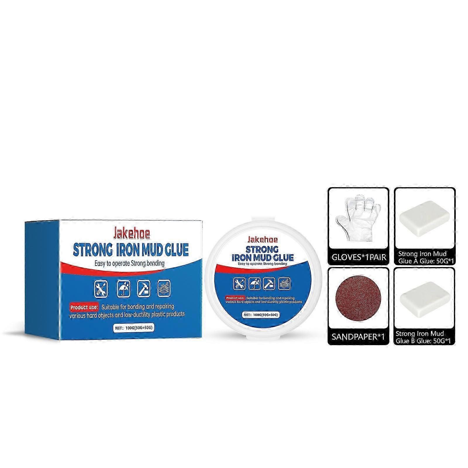 Waterproof AB Glue for Repairing Cracks - Durable Household Adhesive with Easy Application