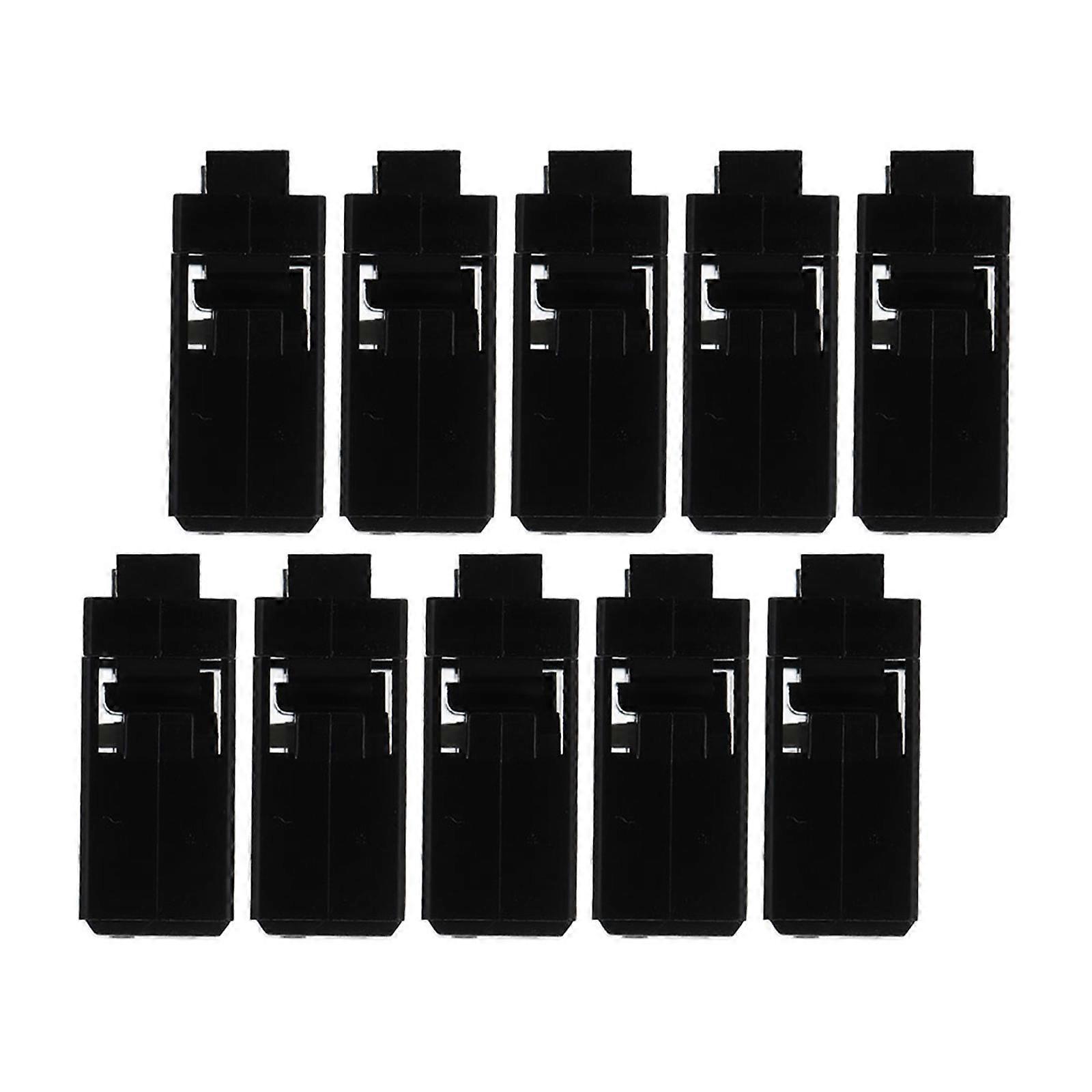 10pcs القمامة يمكن قفل القمامة يمكن استبدال مشبك سلة المهملات يمكن دفع نوع قفل