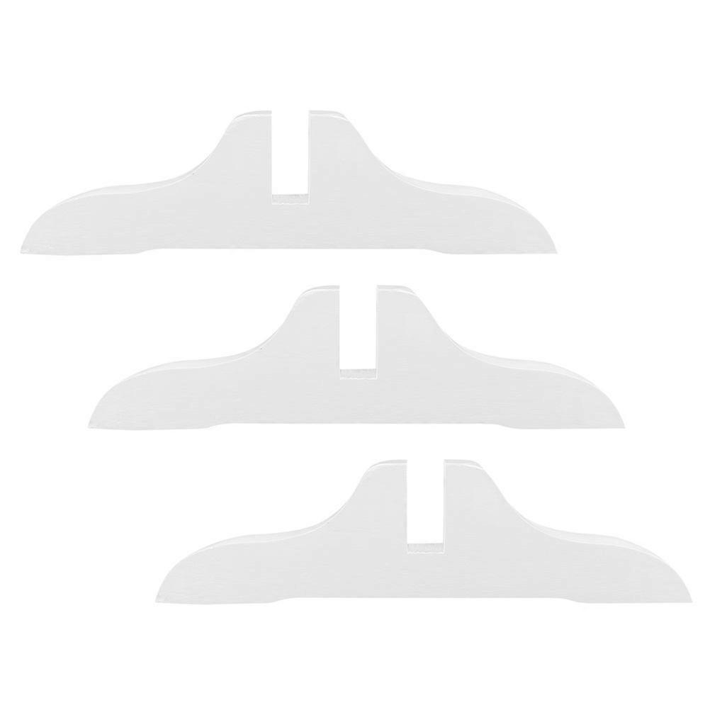 Folding Partition Stand Wooden Screen Base 3Pcs for Home Office Use