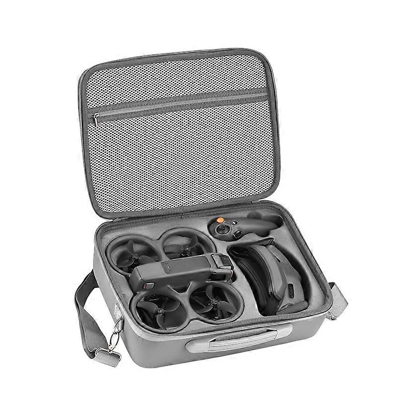 Carrying Case for DJI Avata 2, compatible with Goggles 3/RC Motion 2/Remote Controller & Drone, Hard Shell Travel Bag with Crossbody Strap