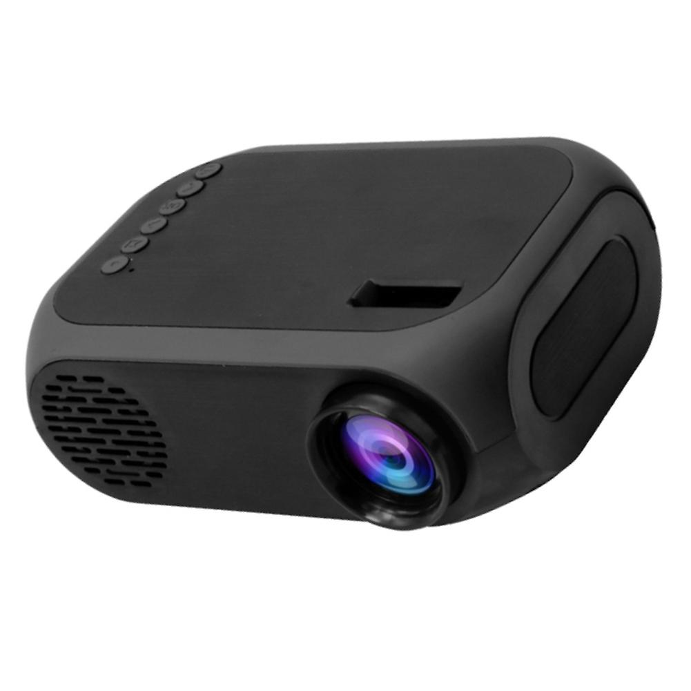 Led Light Video Projector 1920x 1080 Support Resolution 20-80 Inches Projection US Plug